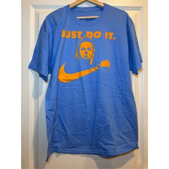 Jason Halloween T-shirt size Large - Picture 1 of 2